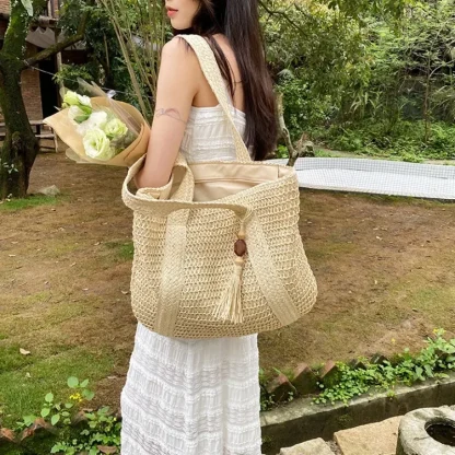 Large Straw Bags